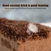 Compressed Coco Coir Brick for Optimal Plant Growth Aerated and Well Draining