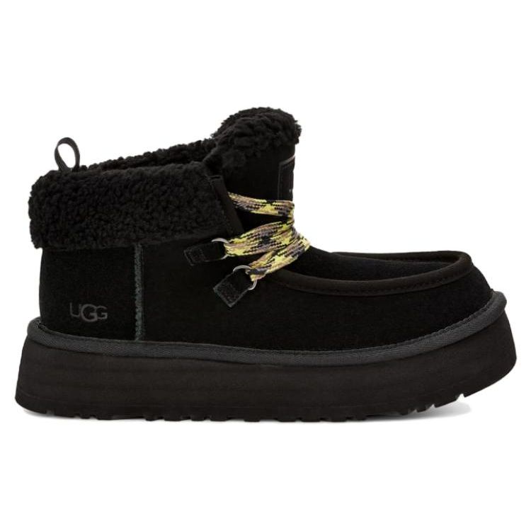 UGG Funkarra Cabin Cuff Boot Black (Womens) Women Sneakers 1143954-BLK