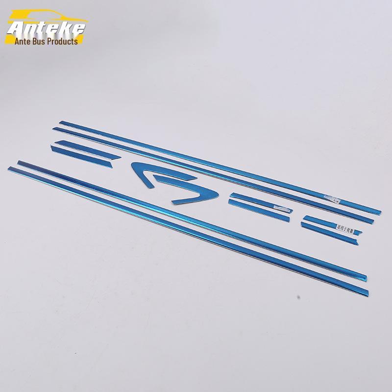 2019 Eclipse Cross Stainless Steel Window Trim Decorative Strip for Anti-Scratch Protection