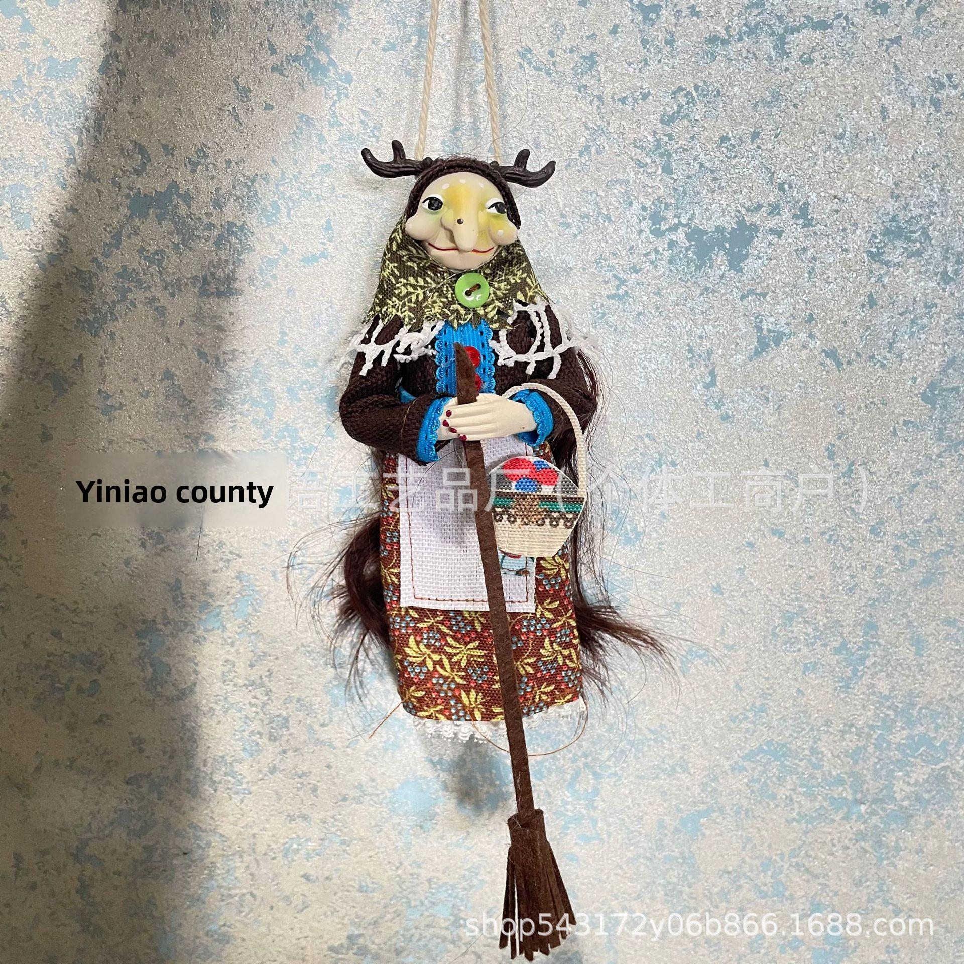 

Кукла Кухонной Ведьмы ручной работы, креативная фигурка из смолы для подарков Flat