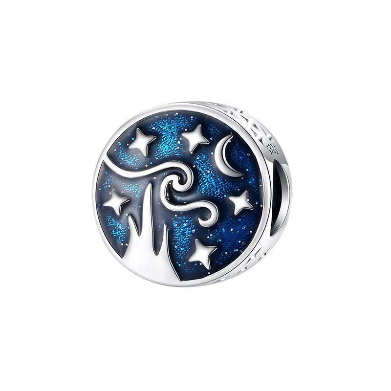 Copper Sun Moon Stars Sparkling Stars Claw Cat Shell Charms Beads Fit Pan Original Bracelets Diy Fine Jewelry Gift