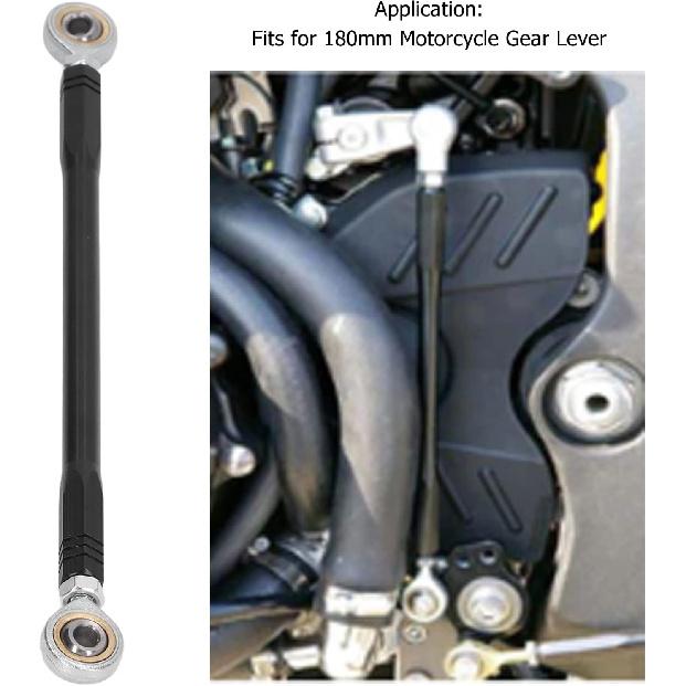Motorcycle Shift Linkage, Shifter Linkage Compatible for 180mm motorcycle gear lever