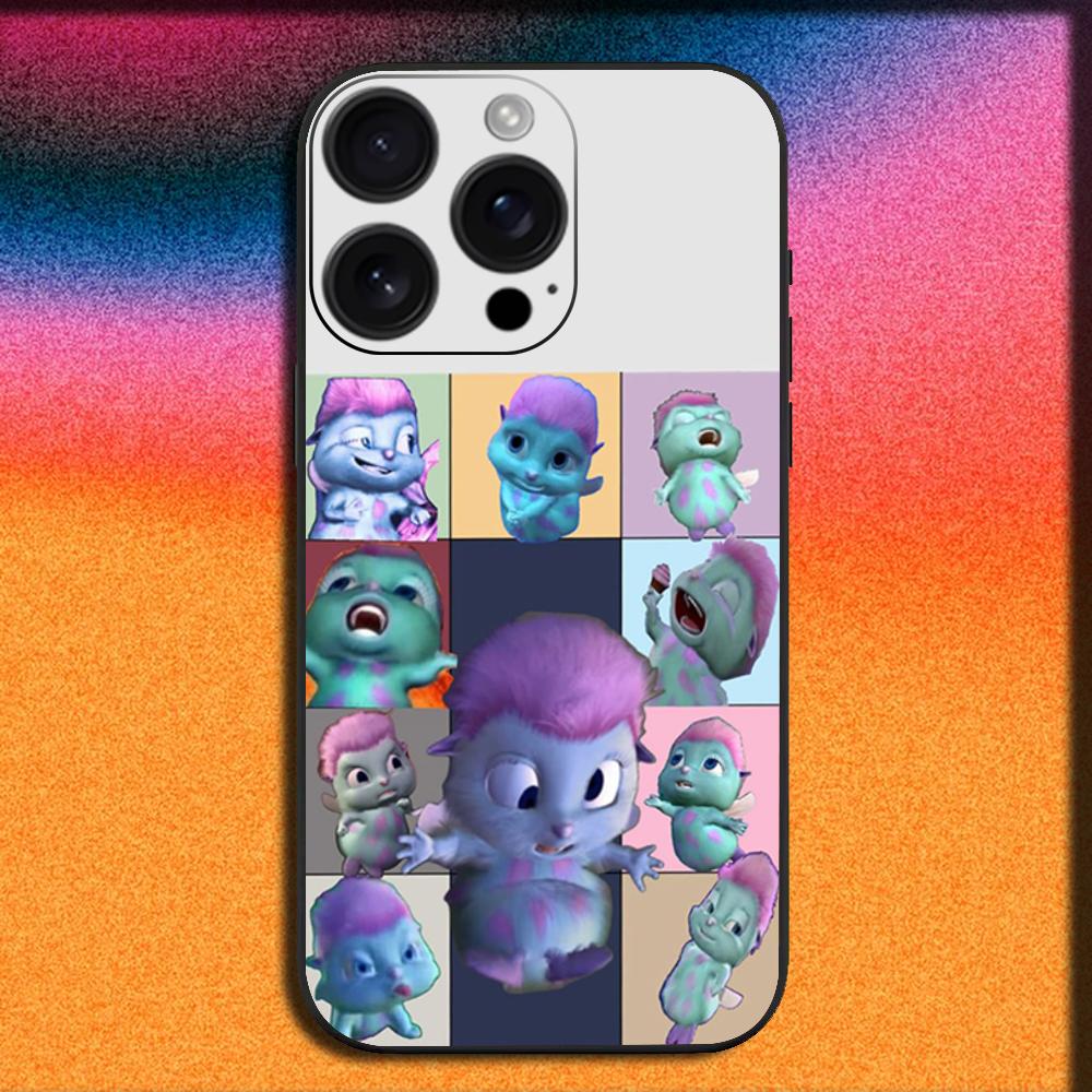 Funny B-Bibble Meme Phone Case For iPhone 16,15,14,13,12,11,Pro,XS,Max,XR,Plus,E,Mini Soft Black Cover