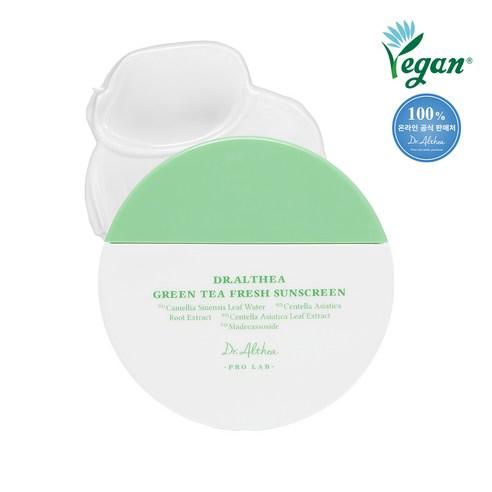 Dr.Althea Green Tea Fresh Sunscreen SPF50+ PA+++ Lightweight Hydrating UV Protection Sun Cream 50ml