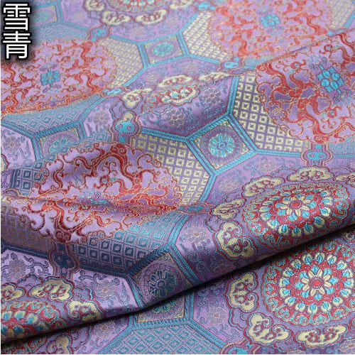 Thick Chinese Brocade Fabric With Dragon Pattern Material For Sewing 100% Polyester DIY Gift Box Sewing Packaging Cloth