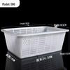 Molona Multipurpose Plastic Draining & Storage Basket - 10 Pack