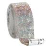 2xSelbstklebendes Kristall Strass Diamant Band DIY Aufkleber Mehrfarbig 1,4cm
