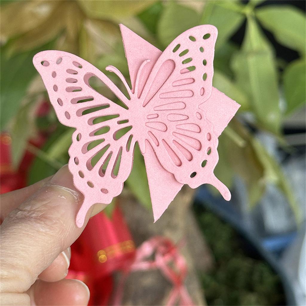 Butterfly Shape Cutting Dies Carbon Steel Die Cut Decorative Embossing Paper Die for Card Making Scrapbooking Bookmarks