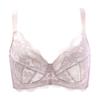 Large breasts show small large size underwear women's fat mm gathering adjustment type anti-sagging breast bra cover
