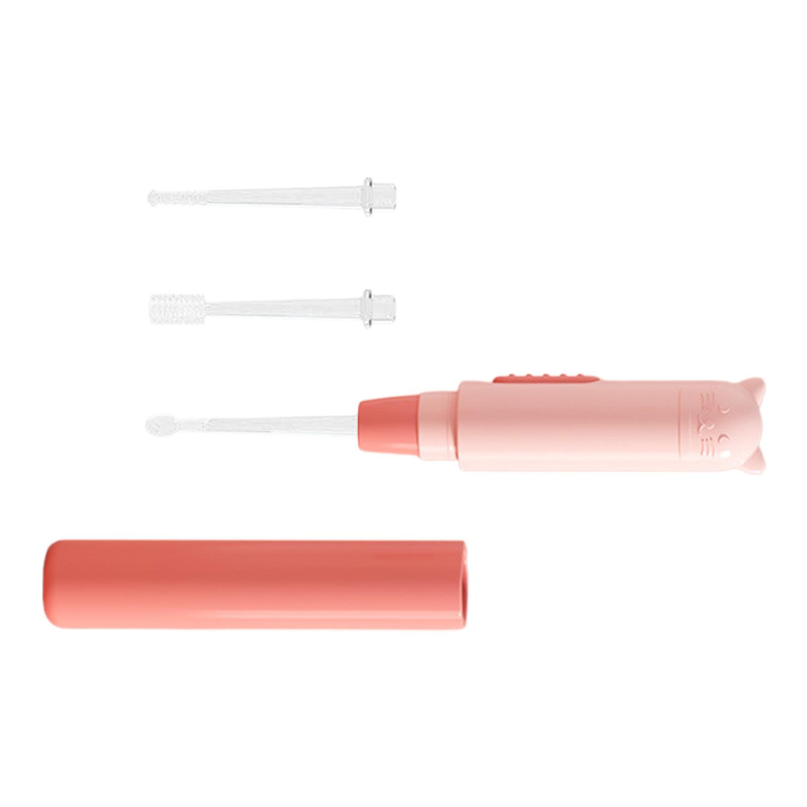 

Чистильщик ушей Earpick для детей Детский инструмент для чистки ушей Инструмент для удаления ушной серы со сменной головкой Ложка для чистки ушной серы 2