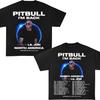 Pitbull I'm Back North America Tour 2026 2 Sided Shirt