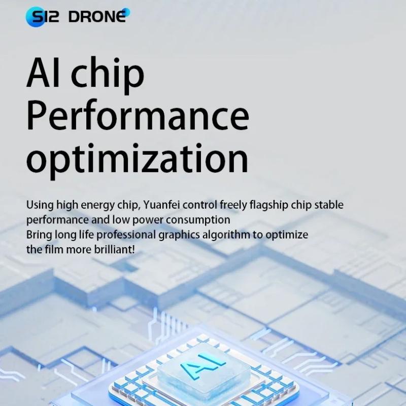 S12 Drone 8K Professional HD Camera Drones 5G WIFI Brushless 360° Infrared Obstacle Avoidance Motor Optical Large Screen Remote Control Quadcopter