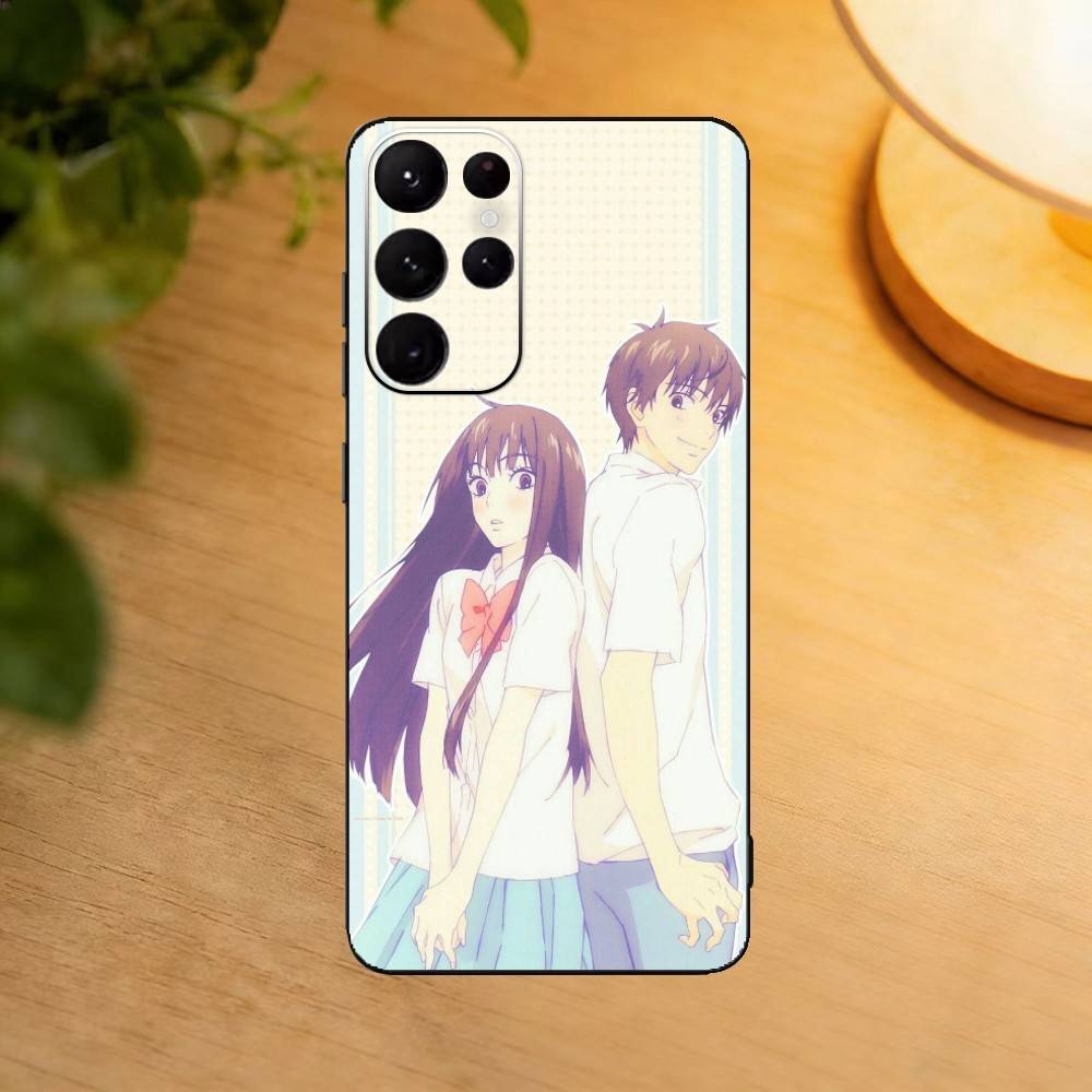 K-Kimi Ni Todoke S-Sawako Phone Case For Samsung S25,24,23,22,30,21,10,9,Ultra,Plus,Lite Soft Black Case