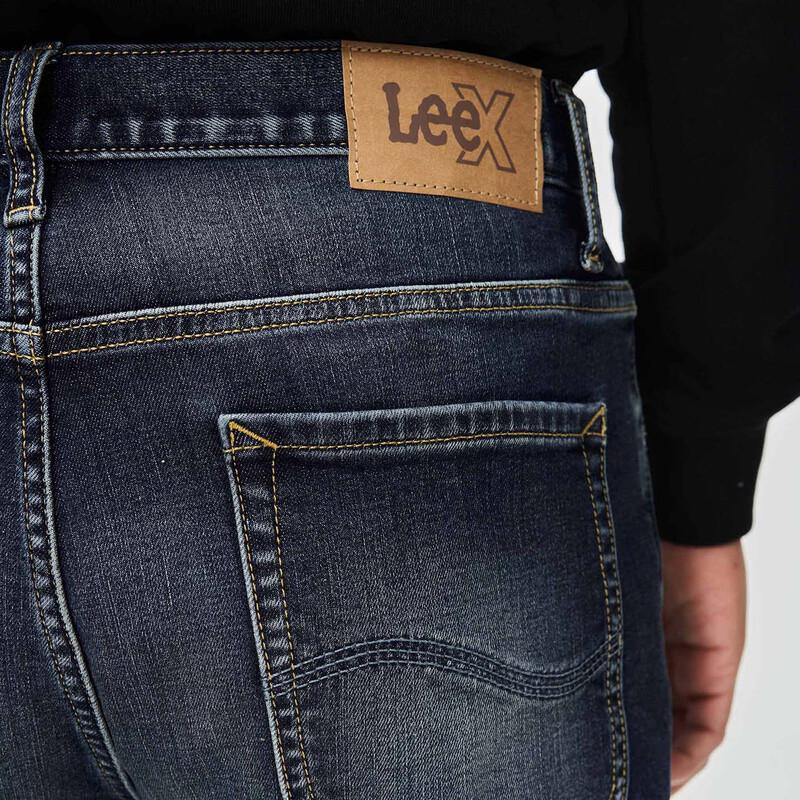 Lee Men's 709 Slim Tapered Deep Blue Warm Jeans