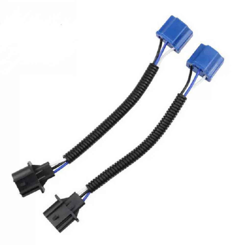 1 Pair H13 9008 Male To H4 HB2 9003 Female Plug Adapter Conversion Wire Harness For Jeep Wrangler JK 2007-2017 Headlight Lamp H13 to H4 Female