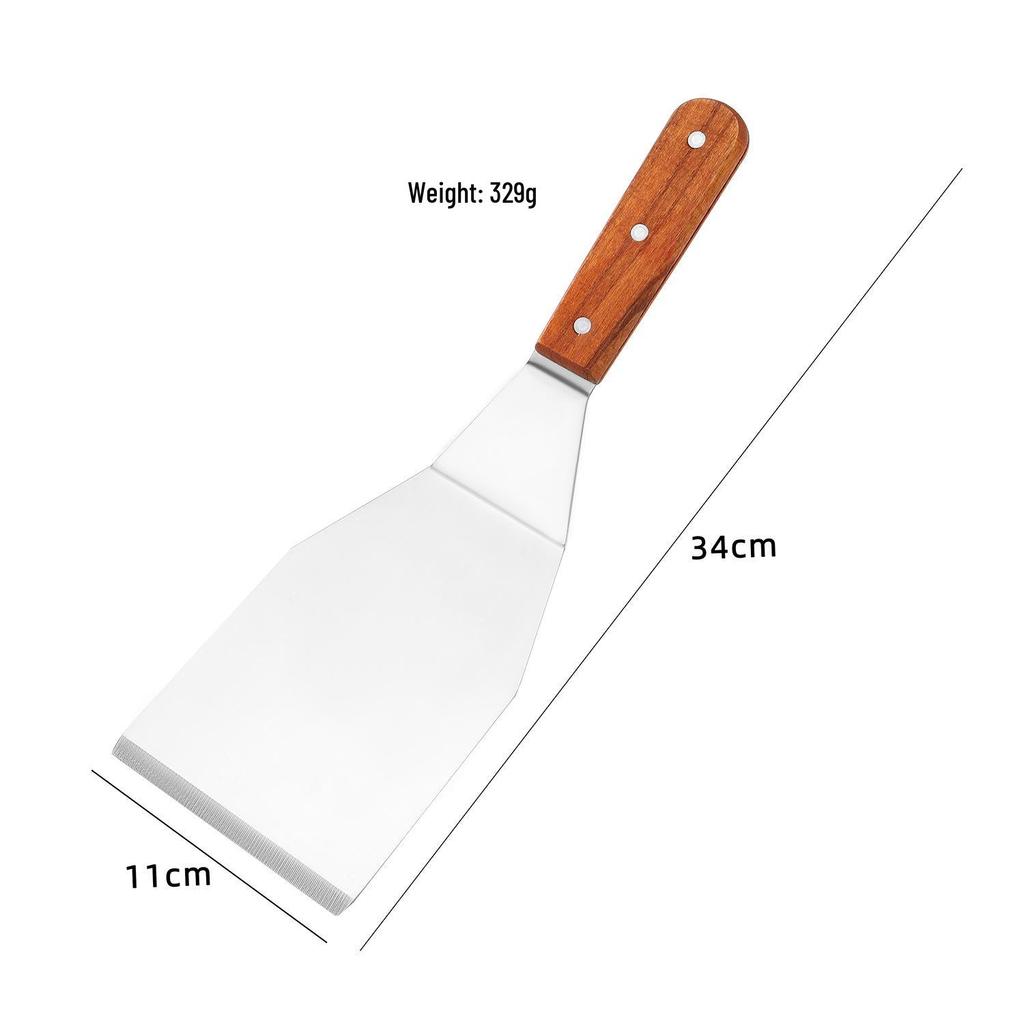 Stainless Steel Cooking Spatula for Pancakes, Pizza, Steak, and Fish