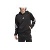 adidas Basketball Men's Crazy Warm Fleece Hoodie Black JN2491