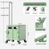 Portable Stair-Climbing Trolley: Folding Cart for Groceries, Camping, and Outdoor Use