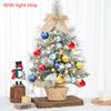60/55cm Includes Colorful Balls Gift Snow Scene Design Various Styles Home Decor Convenient Christmas