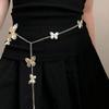 Retro Butterfly Waist Chain Niche Design High-end Necklace Multi-functional Body Chain Waist Seal Accessories