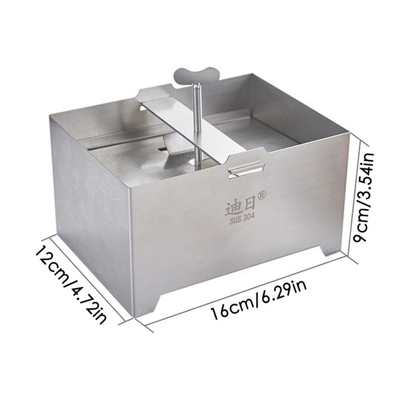 Maszynka do Tofus Domowy Paneer i Prasa do Sera Stal Nierdzewna Wydajna Forma do Robienia Paneeru Tradycyjna Prasa Maszynka do Tofus