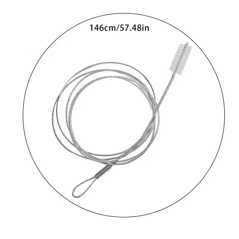 

Refrigerato Bathroom Pipe Dredging Brush Flexible Drain Cleaner Sink Clog Remover Tool Sewer Cleaning Brush