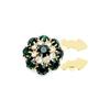 European American Button Covers Shiny Rhinestone Button Clip Tux Accessories For Women Detachable Flower Button Covers Gifts