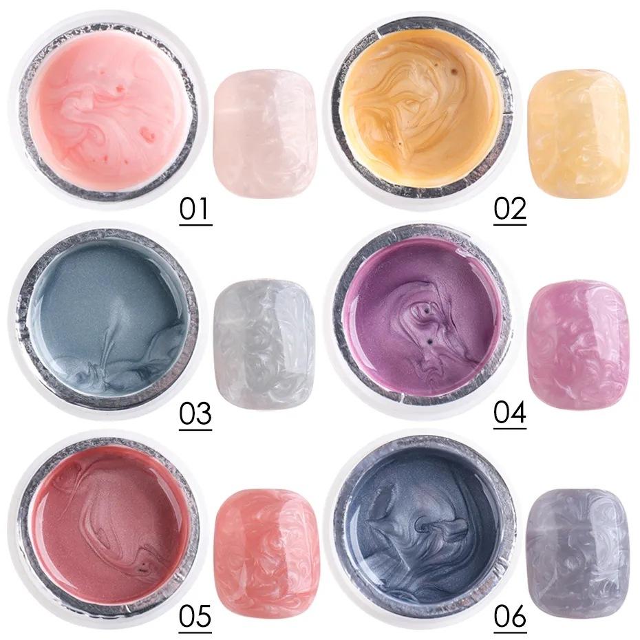 Nail Glue Ins Pearl Thread Glue Smudged And Painted Multi-purpose Nail Color Glue Nail