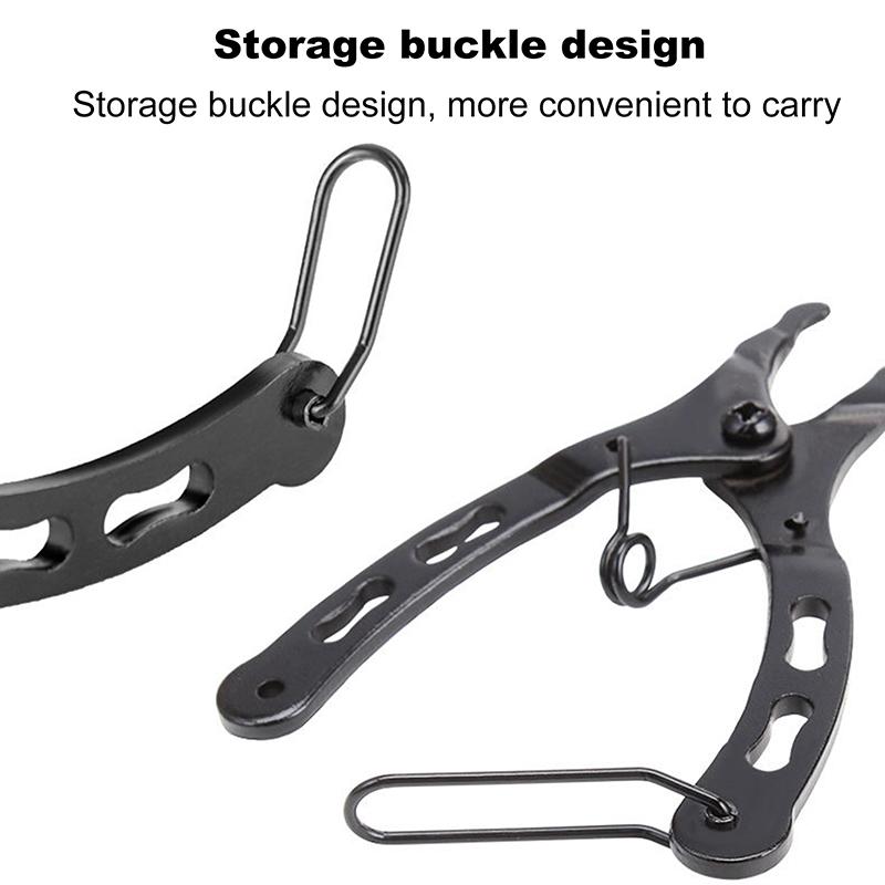 Cheie cu buton de eliberare rapidă pentru lanțul bicicletei, oțel, pentru instalare și demontare lanț de bicicletă, buton de eliberare rapidă, capăt cablu, clemă