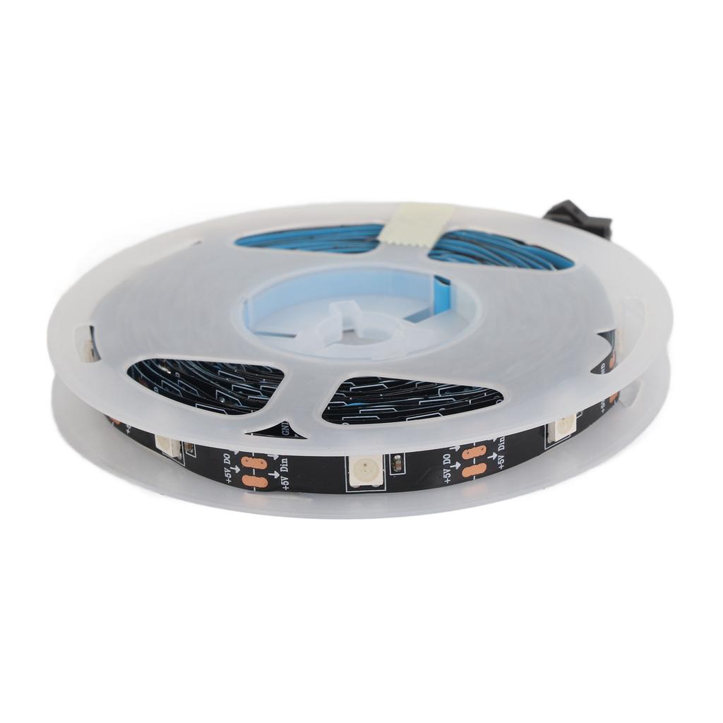 11.5ft LED Strip Light USB Power Supply Bluetooth Monitor Backlight RGB Tape Lights with Remote