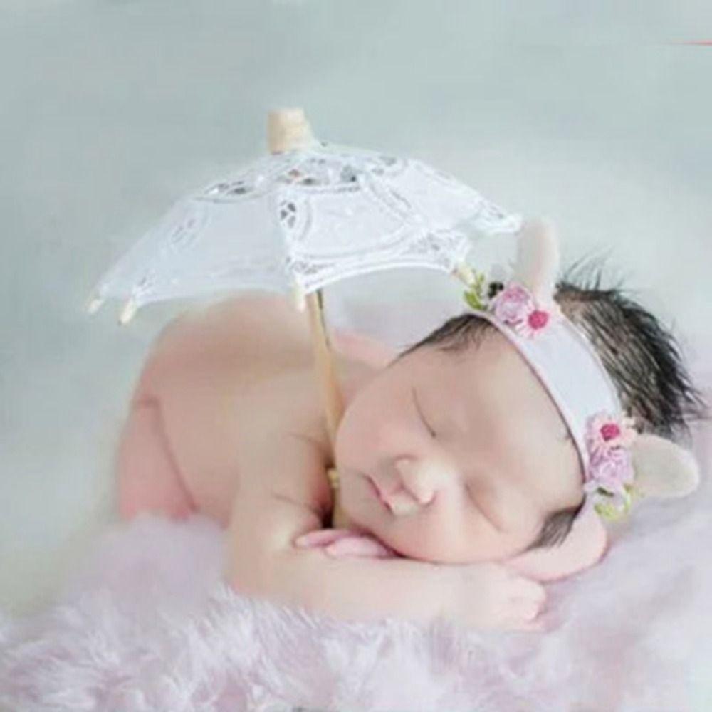 Nakışlı Çiçek Destekli Şemsiye İçi Boş Şemsiye Şemsiye Düğün Dantel Şemsiye Gelin