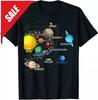 Solar System Planets Astronomy Space Science T-Shirt