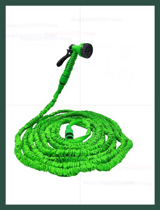 Expandable Magic Hose 7 Water Spray Functions High Pressure Car Wash Garden Watering Water Gun Flexible Hose for Yard Cleaning