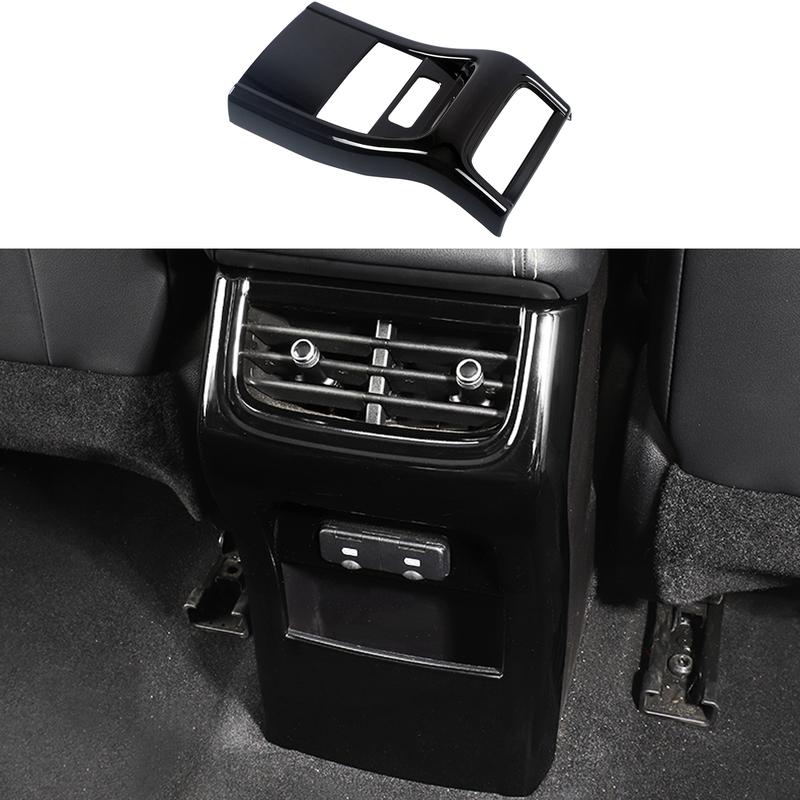 ABAIWAI For GWM WEY Tank 300 Tank300 2024 Car Accessories ABS Rear Armrest Air Vent Outlet Cover 1PC