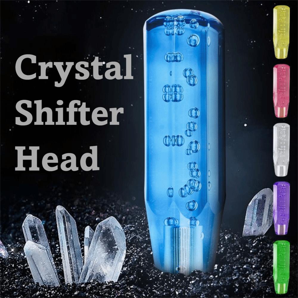 Transparent Bubble Gear Shift Knob Crystal Transparent Manual Shift Knob  Car Accessories