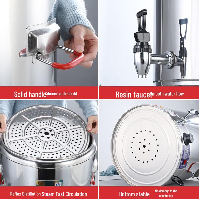 Shengerton 50L 304 Edelstahl Kommerzieller Isolierter Speisenbehälter