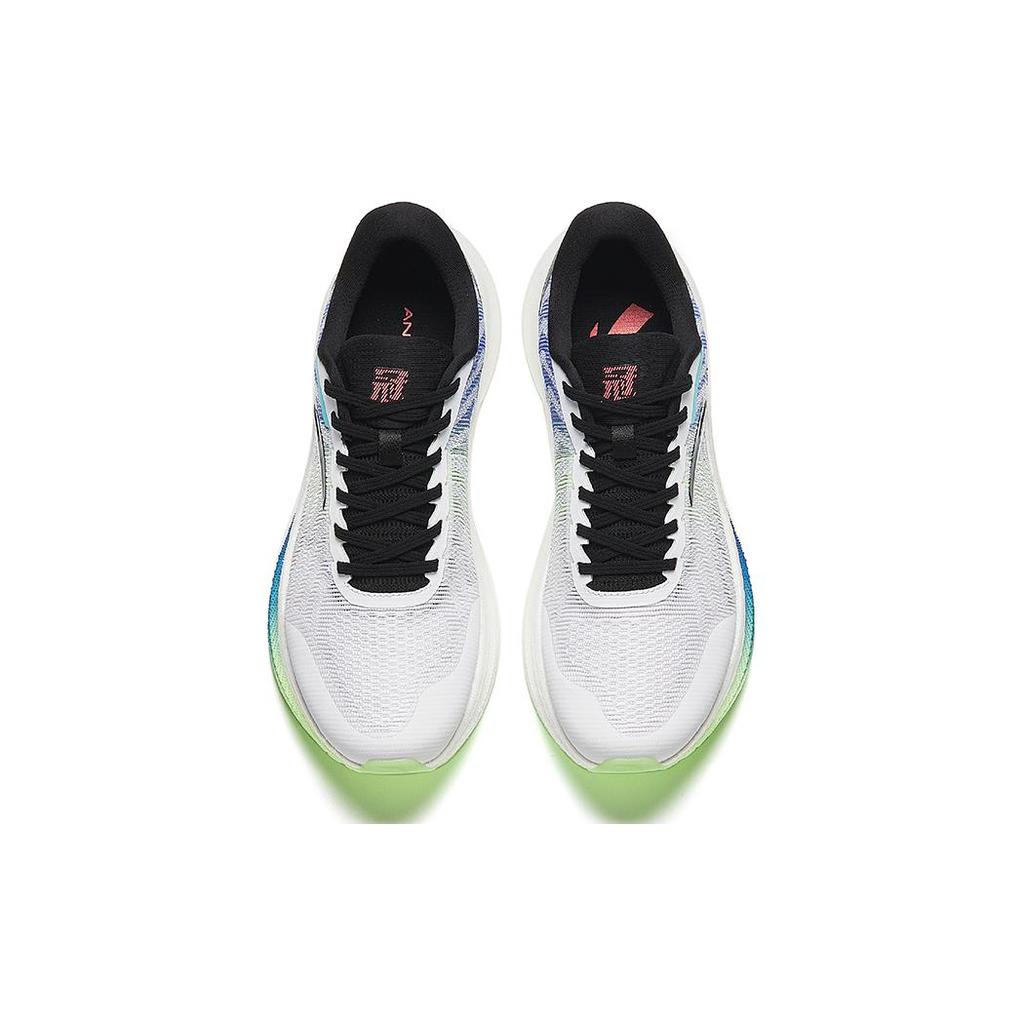 Anta Champion 2 Sports Slip Resistant Low top Running Shoes Men's White Green 112345528-1