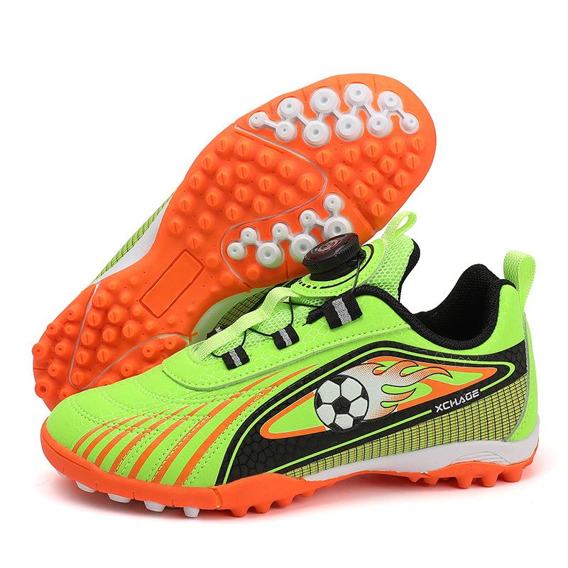 Children's football shoes boys' shoes new boys non-slip actual sports shoes students wear-resistant football shoes