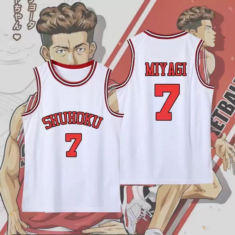 SLAM DUNK Jersey Sakuragi Blossom Road Liuchuan Maple Men's and Women's Short Sleeve Xiangbei Team Commemorative Basketball Suit Sports Suit
