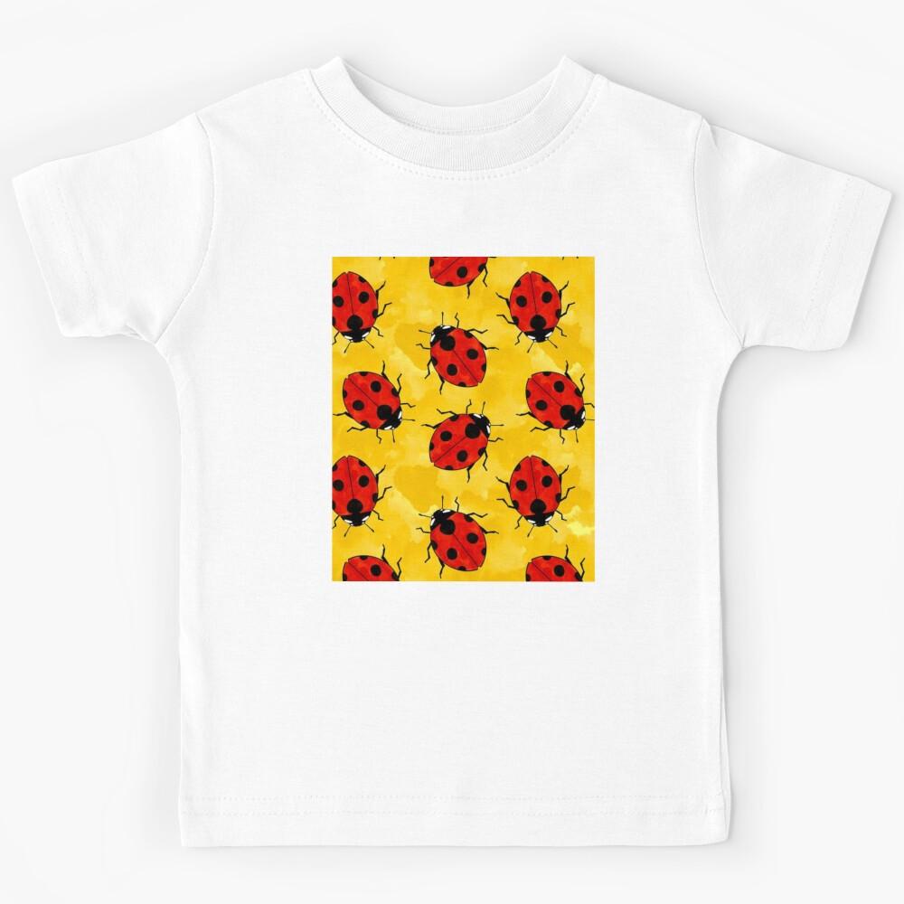 Red Ladybugs Kids T-Shirt 120
