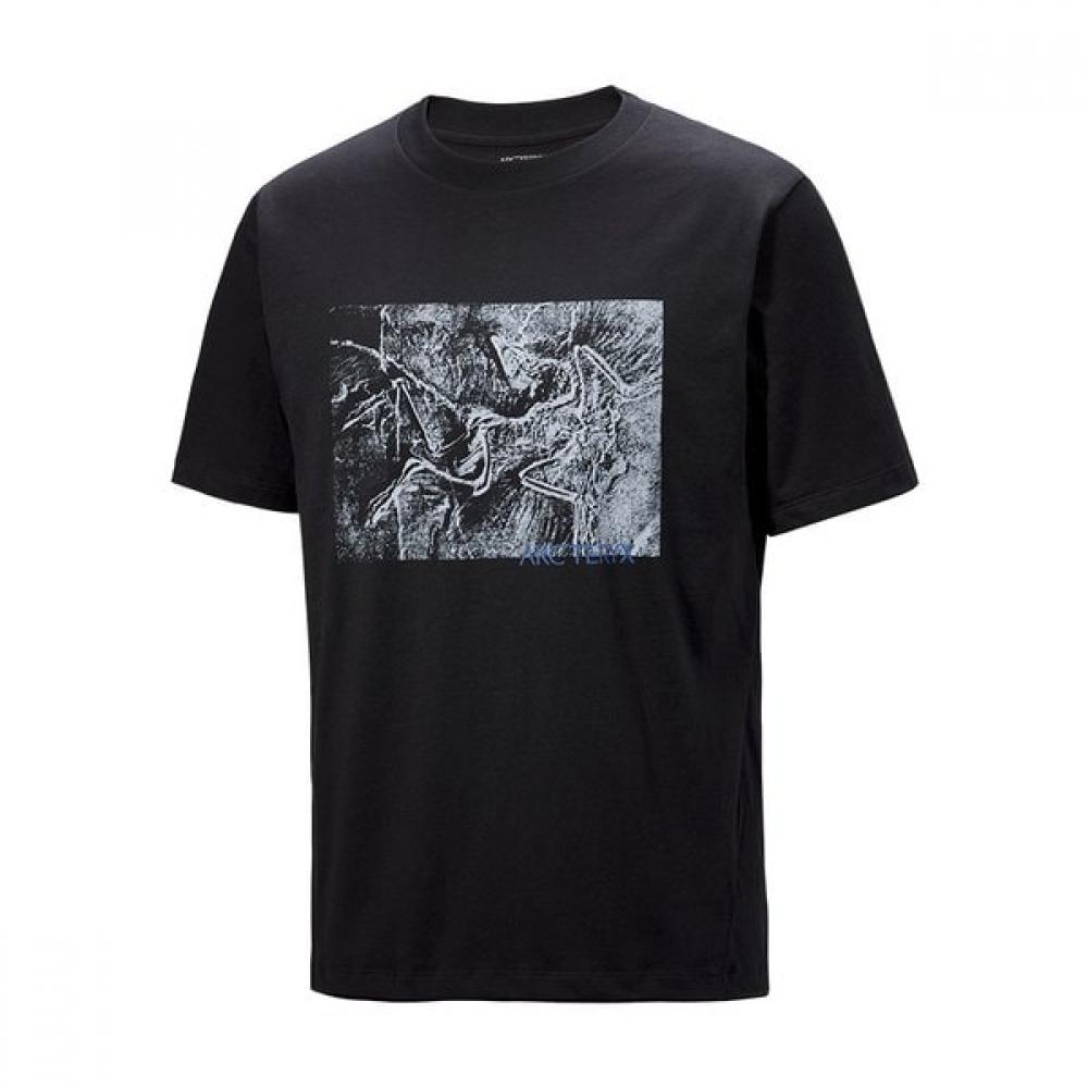 Arcteryx Ss26 Crag Cotton Lithograph Ss Men Atqsm09926 LT MOONDROP/LG(105)