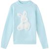 DEESHA Girls' Winter Mock Neck Plush Knit Sweater