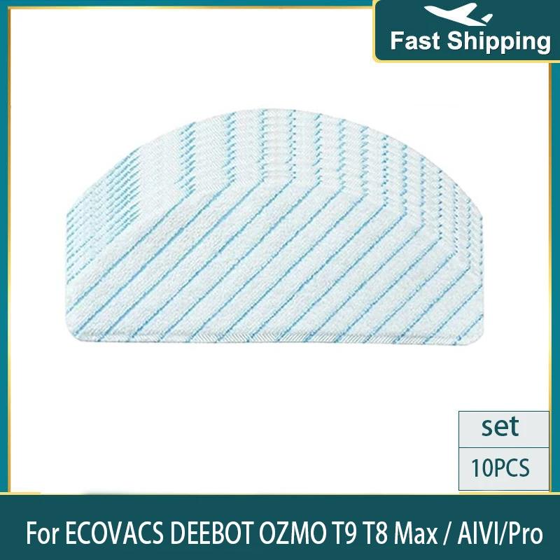 For ECOVACS Deebot T8 T9 Series  Accessories Washable Mop Disposible Mop Microfiber Mopping Pad  Replacement Parts