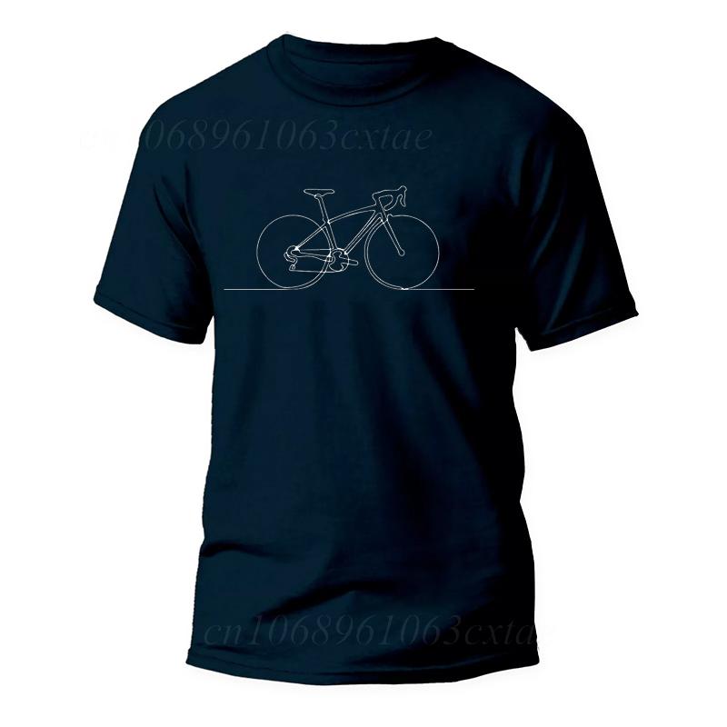 Cyclist Biking Lover T-Shirt Men Women Funny Tee Shirt Crewneck Mountain Bike Cycling Classic Short Sleeve Tshirt Gift Idea Tops