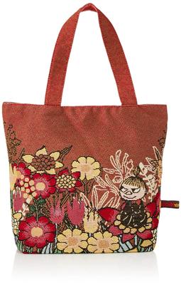 Marushin Tote Bag Moomin Little My Character Mini Tote Lunch Tote Lunch Bag Mini Bag Gobelin Weave With Flowers 0434108100