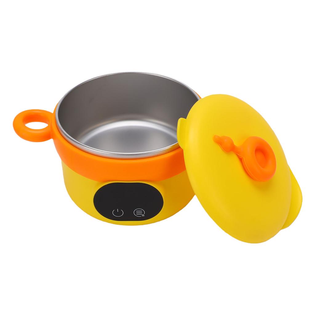Electric Food Warmer Bowl 470ML Waterless Stainless Steel Cordless Rechargeable Insulated Lunch Box for Baby Food