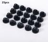 25/50/100Pcs PVC Rubber Pin Backs Butterfly Clutch Tie Tack Lapel Holder Clasp Pin Cap Keepers for Uniform Badges Replacements
