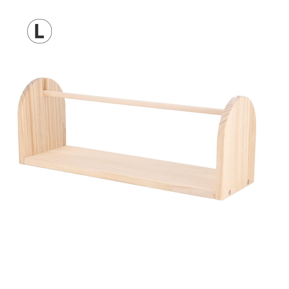 1pcs Wooden Yarn Spool Holder Frame, Weaving Yarn Storage Rack, Easy Removable Rotating Spinner, Manual Crochet & Knitting Tool