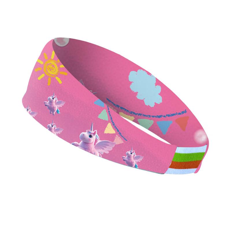 Tingbai Elastic Sports Headband 2-Pack