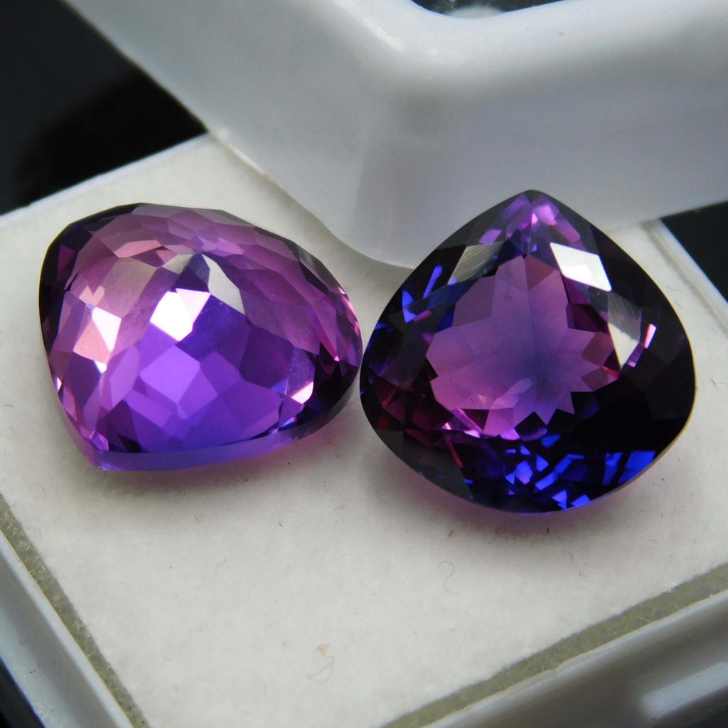 Purple Tanzanite   15 Ct Pear Cut Extremely Rare Natural Loose Gemstone